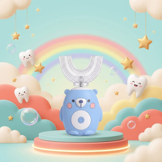 Smilo blue bear U-brush hero